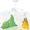 Lustre et lampe suspension enfant Baby Dinos Dinosaures