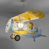 Lustre et lampe suspension enfant avion Petit Lion