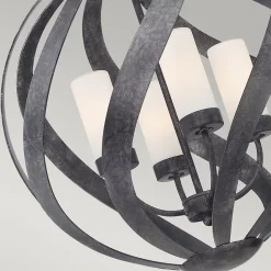 Lustre extérieur Blacksmith 4 lumières