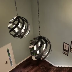 Lustre extérieur Blacksmith 5 lumières