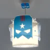 Lustre Suspension Pour Enfant Blue Hero Super-héros