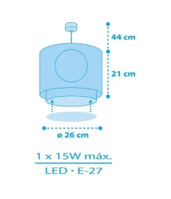 Lustre Suspension Pour Enfant Pirate Island Île Des Pirates
