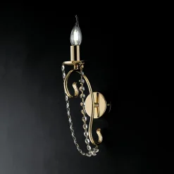 Magda Applique en fer doré 1 lumière L.8 P.15 BL146-AP1-OR