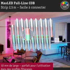 MaxLED 500 Strip LED bande individuelle COB 2,5m RGBW 15W 530lm/m RGBW+