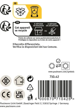 MaxLED 500 Strip LED bande individuelle 20m blanc chaud 72W 55lm/m 2700K