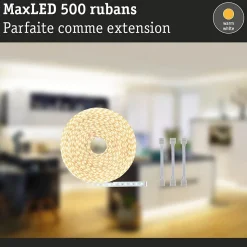 MaxLED 500 Strip LED bande individuelle 20m blanc chaud 72W 55lm/m 2700K