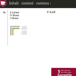 MaxLED 1000 Strip LED COB Edge 90 Blanc lumière du jour 0,6W 2133lm m 6500K