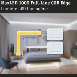 MaxLED 1000 Strip LED COB Edge 90 Blanc lumière du jour 0,6W 2133lm m 6500K