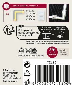 MaxLED 1000 Strip LED COB Edge 90 Blanc lumière du jour 0,6W 2133lm m 6500K