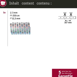 MaxLED 250 Strip LED Extension 2,5m RGBW+ 17W 270lm/m RGBW+