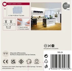 MaxLED 1000 Strip LED Extension 2,5m Tunable White revêtue 27W 1020lm/m Tunable White