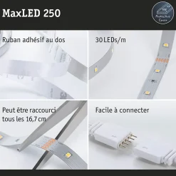 MaxLED 250 Strip LED Extension 2,5m Tunable White 9W 270lm/m Tunable White