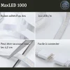 MaxLED 1000 Strip LED Extension 2,5m Blanc lumière du jour revêtue 29W 1100lm/m 6500K