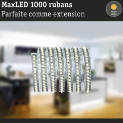 MaxLED 1000 Strip LED Extension 2,5m Blanc chaud 29W 1100lm/m 2700K