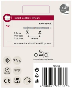 MaxLED 500 Strip LED Extension 1m Tunable White 6,2W 550lm/m Tunable White