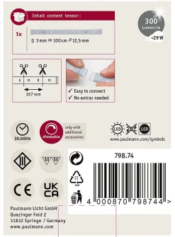 MaxLED 250 Strip LED Extension 1m 6500K revêtue 4W 300lm/m 6500K