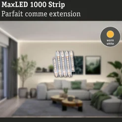 MaxLED 1000 Strip LED Extension 2,5m Blanc chaud 18W 1100lm/m 2700K