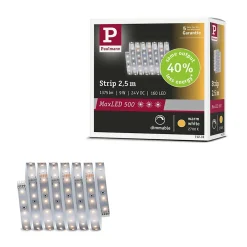 MaxLED 500 Strip LED Extension 2,5m blanc chaud 9W 550lm/m 2700K