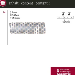 MaxLED 250 Strip LED Extension 5m 2700K 19W 300lm/m 2700K
