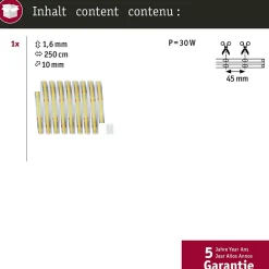 MaxLED 1000 Strip LED Extension COB 2,5m Blanc lumière du jour 30W 1280lm/m 6500K