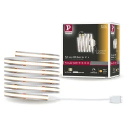 MaxLED 1000 Strip LED Kit de base COB 1,5m Blanc chaud 1,5m 18W 1080lm/m 528 LEDs/m 2700K 40VA