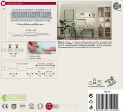 MaxLED 500 Strip LED Kit de base 10m blanc chaud 28W 550lm/m 2700K 40VA