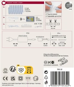 MaxLED 1000 Strip LED Kit de base 3m Tunable White revêtue 32W 1020lm/m Tunable White 60VA