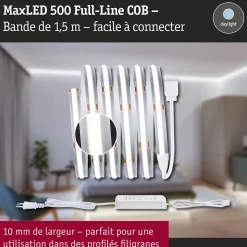 MaxLED 500 Strip LED Kit de base COB 1,5m 6500K 10W 600lm/m 6500K 25VA