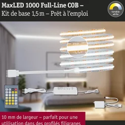 MaxLED 1000 Strip LED Kit de base COB 1,5m Tunable White 15,5W 1200lm/m Tunable White 40VA
