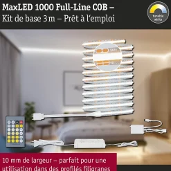 MaxLED 1000 Strip LED Kit de base COB 3m Tunable White 25,5W 1200lm/m Tunable White 50VA
