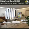 MaxLED 1000 Strip LED Kit de base 1,5m Tunable White revêtue 17W 1020lm/m Tunable White 40VA
