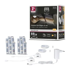 MaxLED 250 Strip LED Kit de base 2x 1m 2700K 2x 1m revêtue IP44 2x4W 300lm/m 60 LEDs/m 2700K 24VA