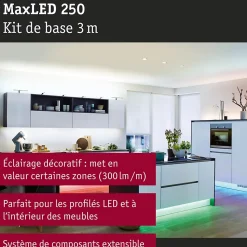 MaxLED 250 Strip LED Kit de base 3m RGBW+ 3m 20W 270lm/m 30 LEDs/m RGBW+ 36VA