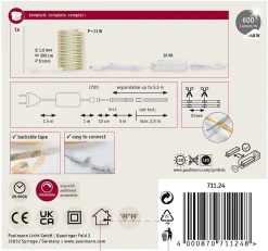 MaxLED 500 Strip LED Kit de base COB 3m 6500K 19W 600lm/m 6500K 36VA