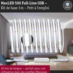 MaxLED 500 Strip LED Kit de base COB 3m 6500K 19W 600lm/m 6500K 36VA