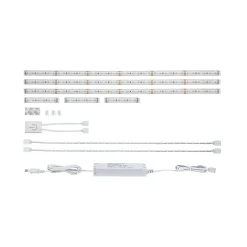 MaxLED 500 Strip LED Kit de base Kit de cuisine 3x 1,8m revêtue 3x3,1W / 3x0,6W 172lm/m 2700K 20VA