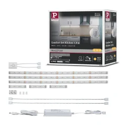 MaxLED 500 Strip LED Kit de base Kit de cuisine 3x 1,8m revêtue 3x3,1W / 3x0,6W 172lm/m 2700K 20VA