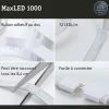 MaxLED 1000 Strip LED Kit de base 3m RGBW revêtue 33W 1000lm/m RGBW+ 75VA