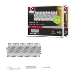 MaxLED 500 Strip LED Kit de base 5m blanc chaud 17W 550lm/m 2700K 30VA