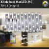MaxLED 250 Strip LED Kit de base 3m Tunable White 3m 11W 270lm/m 30 LEDs/m Tunable White 24VA