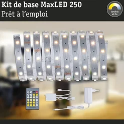 MaxLED 250 Strip LED Kit de base 3m Tunable White 3m 11W 270lm/m 30 LEDs/m Tunable White 24VA