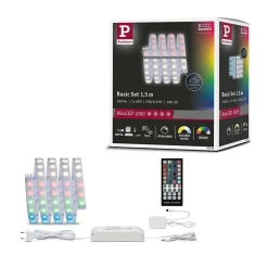 MaxLED 1000 Strip LED Kit de base 1,5m RGBW revêtue 18W 1000lm/m RGBW+ 25VA