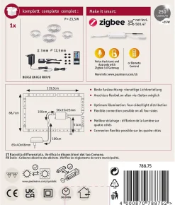 MaxLED 250 Strip LED Kit de base 3,6m RGBW+ 3,6m 20,5W 254lm/m 31 LEDs/m RGBW+ 24VA