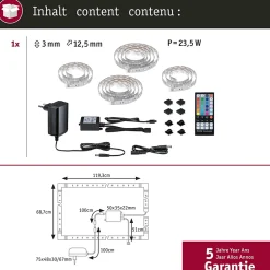 MaxLED 250 Strip LED Kit de base 3,6m RGBW+ 3,6m 20,5W 254lm/m 31 LEDs/m RGBW+ 24VA