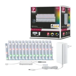 MaxLED 250 Strip LED Smart Home Zigbee 3.0 Kit de base 5m RGBW+ 5m revêtue IP44 22W 200lm/m 30 LEDs/m RGBW+ 36VA