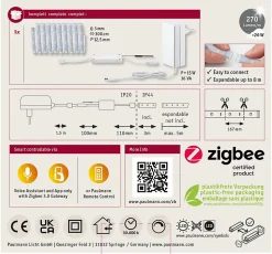 MaxLED 250 Strip LED Smart Home Zigbee 3.0 Kit de base 3m Tunable White