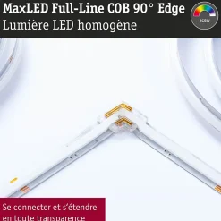 MaxLED accessoires Strip LED 2er-Set Edge 90 Kit de 2 RGBW max. 144W RGBW