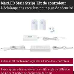 MaxLED Stair Strip LED Kit d'installation max. 25W 25VA