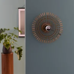 MENDOZA Applique murale doré, métal - E27 52W - ampoule non incluse