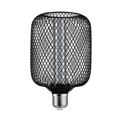 Metallic Glow Standard 230 V Ampoules LED Zyl E27 Spiral 200lm 4,2W 1800K Noir